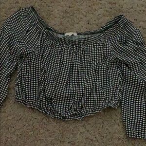 Pacsun off the shoulder top